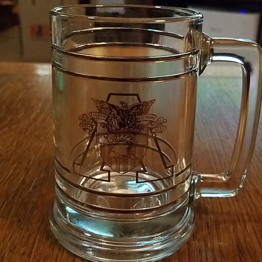 Army West Point beer mug